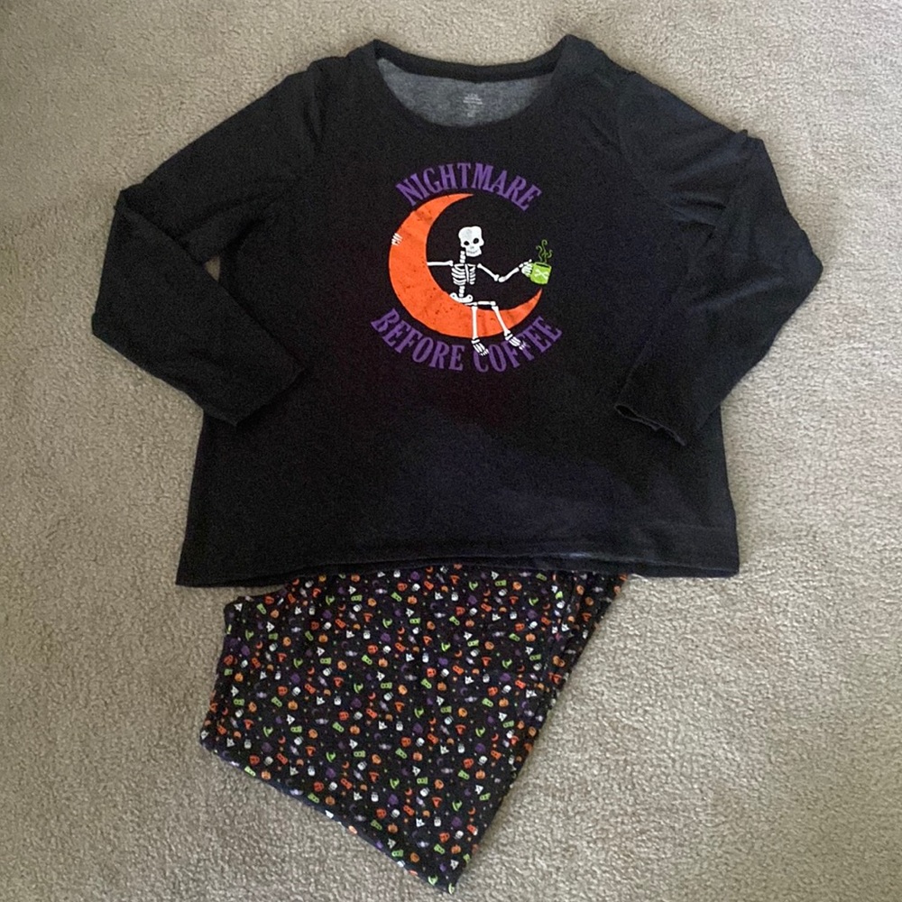 ➕Nightmare Before Coffee ☕️ PJ Set